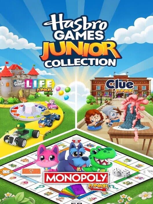 Jaquette de Hasbro Games Junior Collection