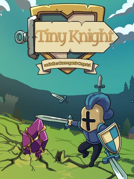 Jaquette de Tiny Knight and the Corrupted Crystal