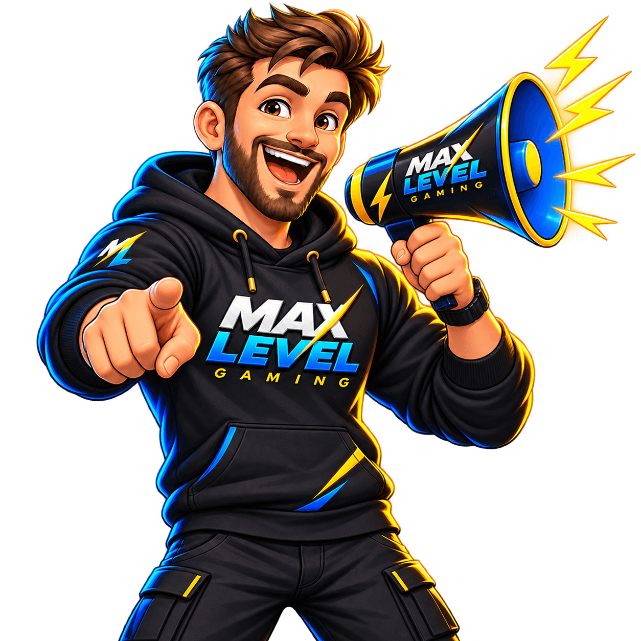 Max, mascotte de Max Level Gaming, annonce le Récap